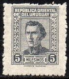 [General Jose Artigas - With Imprint "IMPRENTA NACIONAL" Bottom Middle, tyyppi IW13]