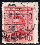 [General Jose Artigas - With Imprint "IMPRENTA NACIONAL" Bottom Middle, tyyppi IW14]