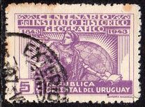 [The 100th Anniversary of the Historical and Geographical Institute, Montevideo, type JD]