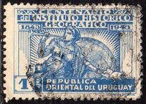 [The 100th Anniversary of the Historical and Geographical Institute, Montevideo, type JD1]