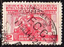 [The 100th Anniversary of the Historical and Geographical Institute, Montevideo, type JD2]