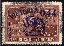 [Airmail - Issues of 1929 Surcharged, type KD]