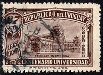 [Airmail - The 100th Anniversary of the Montevideo University, Scrivi LI]