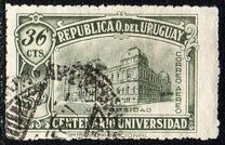 [Airmail - The 100th Anniversary of the Montevideo University, Scrivi LK]