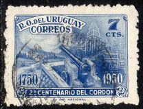 [The 200th Anniversary of Cordon, District of Montevideo, type LL2]