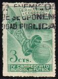 [The 4th Anniversary of the Football World Cup, Rio de Janeiro, type LM]