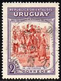 [The 100th Anniversary of the Death of General Jose Artigas, 1764-1850, type LQ]