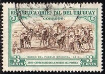 [The 100th Anniversary of the Death of General Jose Artigas, 1764-1850, тып LR]