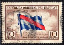 [The 100th Anniversary of the Death of General Jose Artigas, 1764-1850, тып LV]