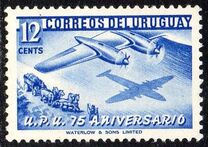[The 75th Anniversary of U.P.U., type MA2]