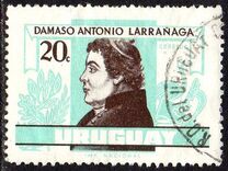 [The 85th Anniversary of the Death of Damaso Antonio Larranaga, 1771-1848, type PD]