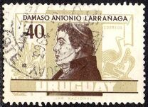 [The 85th Anniversary of the Death of Damaso Antonio Larranaga, 1771-1848, type PD1]