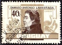 [The 85th Anniversary of the Death of Damaso Antonio Larranaga, 1771-1848, type PD1]