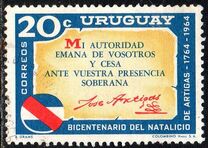 [The 200th Anniversary of the Birth of General Jose Artigas, type QK]