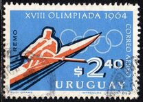 [Airmail - Olympic Games - Tokyo, Japan, Tipe QX]
