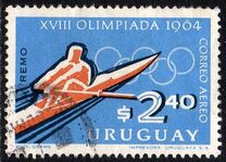 [Airmail - Olympic Games - Tokyo, Japan, Tipe QX]