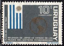 [Airmail - Heads of State Meeting, Punta del Este, Typ SR]