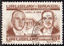 [Opening of the Concord Bridge between Uruguay and Brazil, type TZ]