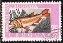 [Airmail - Uruguayan Marine Fauna, タイプ UI]