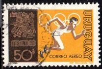 [Airmail - Olympic Games - Mexico City, Mexico, Scrivi UU]