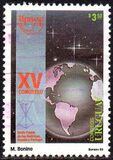 [The 15th Anniversary of the Congress of Postal Union of the Americas, Spain and Portugal, type AUT]