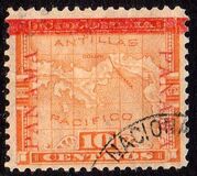 ["PANAMA" Black or Red, Bar in Similar Colour as Stamp, type U5]