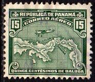[Airmail - Map of Panama, type BY]