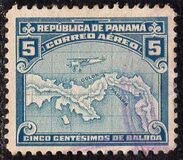 [Airmail - Map of Panama, type BY7]