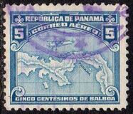 [Airmail - Map of Panama, type BY7]