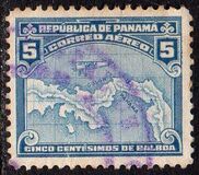 [Airmail - Map of Panama, type BY7]