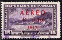 [Airmail - Overprinted "AEREO 1947" and Surcharged, type ER2]
