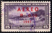 [Airmail - Overprinted "AEREO 1947" and Surcharged, type ER2]