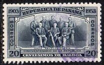 [Airmail - The 50th Anniversary of Panama Republic, type GF]