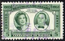 [Airmail - The 50th Anniversary of Panama Republic, type GJ]