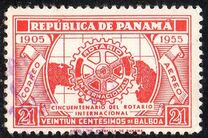 [Airmail - The 50th Anniversary of Rotary International, type GR1]