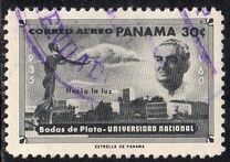 [Airmail - The 25th Anniversary of National University, type KN]