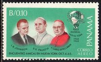 [Visit of Pope Paul VI - at the United Nations in New York, 1965, type RX]