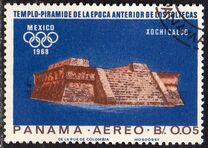 [Olympic Games - Mexico City 1968, Mexico - Ancient Mexican Places of Worship, タイプ UD]
