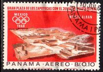 [Olympic Games - Mexico City 1968, Mexico - Ancient Mexican Places of Worship, タイプ UE]