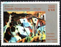 [The 20th Anniversary of Torrijos-Carter Treaty, transferring Control of Canal Zone to Panama in Year 2000, type APF]