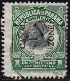 [Panama Postage Stamps Overprinted "CANAL/ZONE", Tip G]