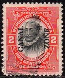 [Panama Postage Stamps Overprinted "CANAL/ZONE", Tip G2]