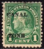 [Personalities- USA General Issues Overprinted "CANAL/ZONE", type N1]