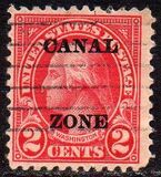 [Personalities- USA General Issues Overprinted "CANAL/ZONE", Tip N4]
