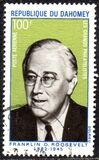 [Airmail - The 25th Anniversary of the Death of Franklin D. Roosevelt, 1882-1945, type IK]