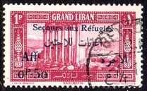 [War Refugee Charity - Various Stamps Overprinted "Secours aux Refugies Afft" and Surcharged in French and Arabic, tip AC]