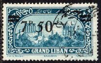 [Issues of 1925 Surcharged in English and Arabic, type AI]