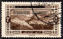 [Issues of 1925 and Provisional Stamps of Lebanon Overprinted "Republique Libanaise", タイプ AP]