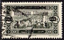 [Issues of 1925 and Provisional Stamps of Lebanon Overprinted "Republique Libanaise", タイプ AR]