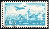 [Airmail - Airport of Beirut, Byblos, type XDN4]